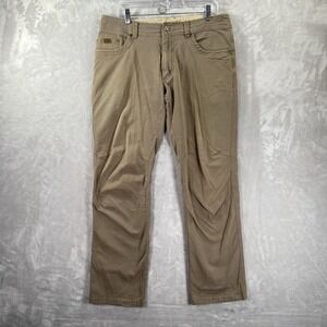 KUHL Pants men's 34x30 Kanvus Jean Outdoor Utility Workwear Gorpcore Patina Dye